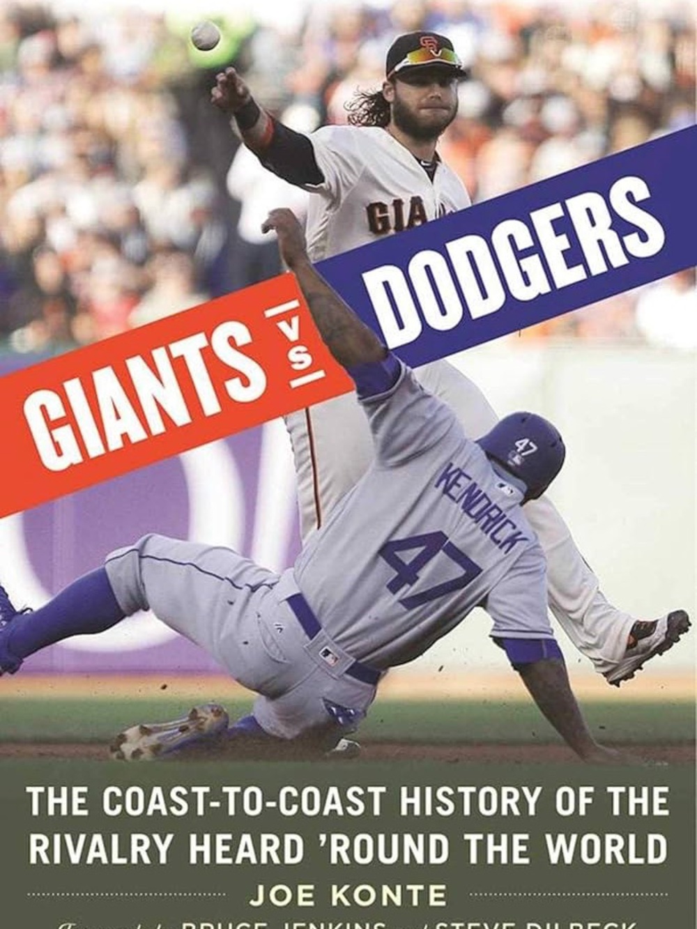 Giants vs Dodgers Sports Trivia Board Game - Blue & Orange